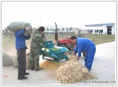 Corn Husk and Thresher Machine